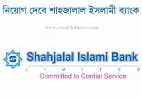 Shahjalal Islami Bank Job 2020