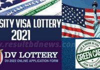 DV lottery 2021-22