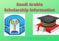 Saudi Arabia Scholarship information