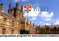 Sydney University Scholarship 2021